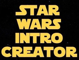 Star Wars Intro Creator