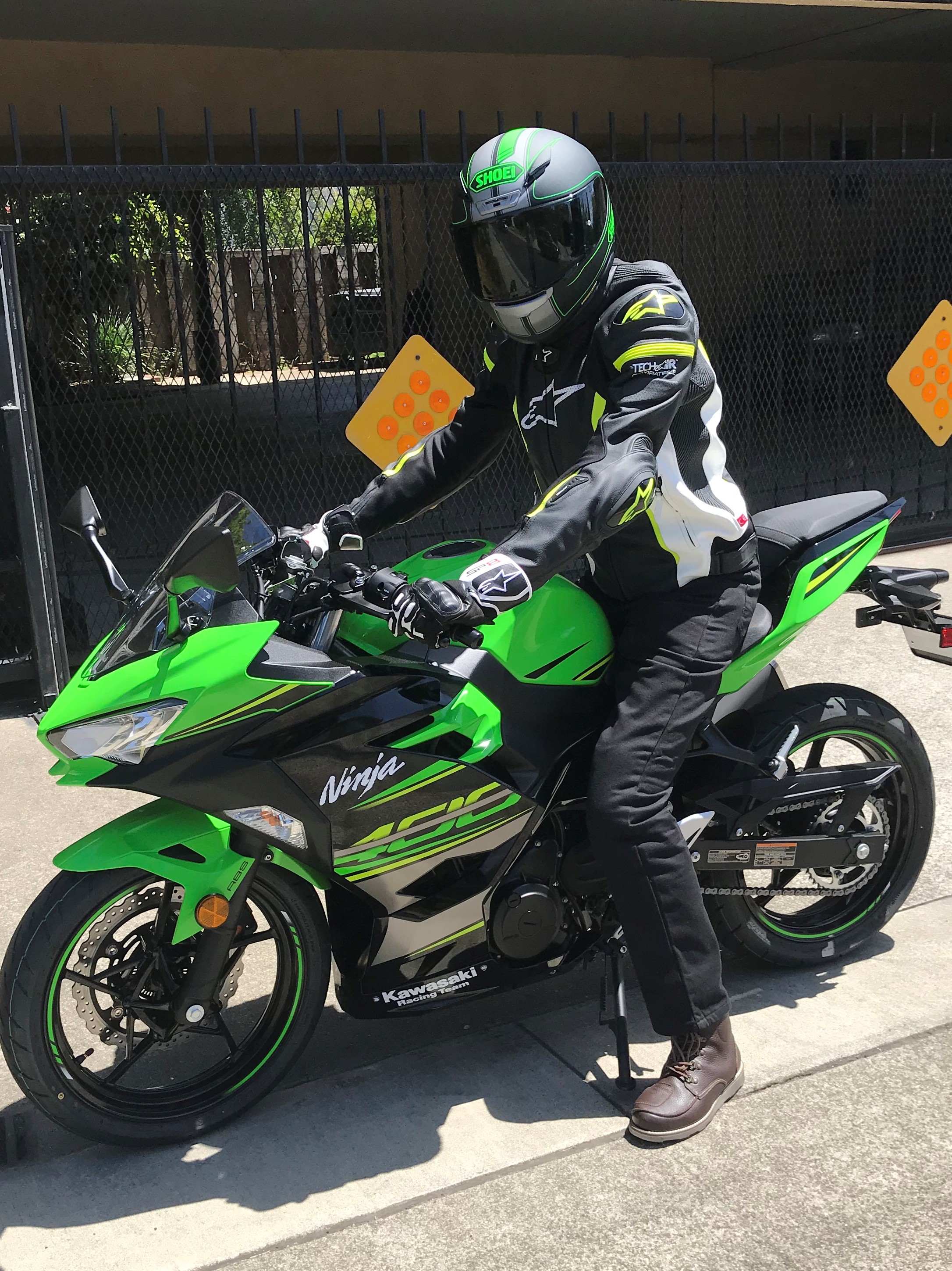 Me on my motorcycle