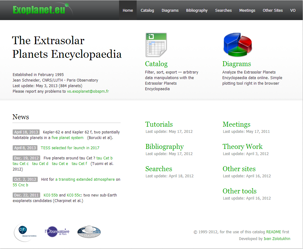 exoplanet.eu