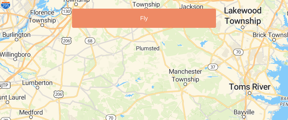 Use flyTo to smoothly interpolate between locations.