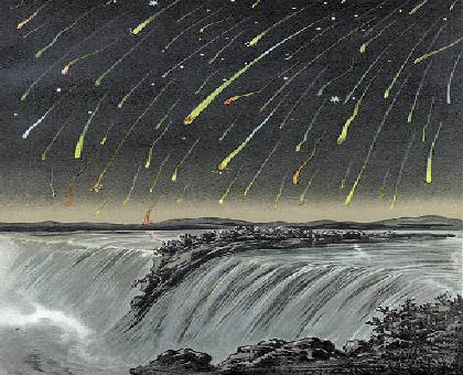 1833 Leonid Storm,
Niagara