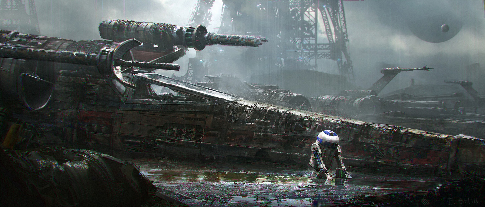 Star Wars Fan Art by Emmanuel Shiu